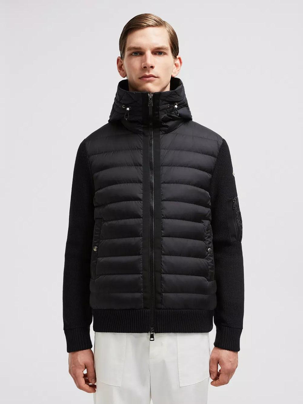 MONCLER Padded Wool Hoodie