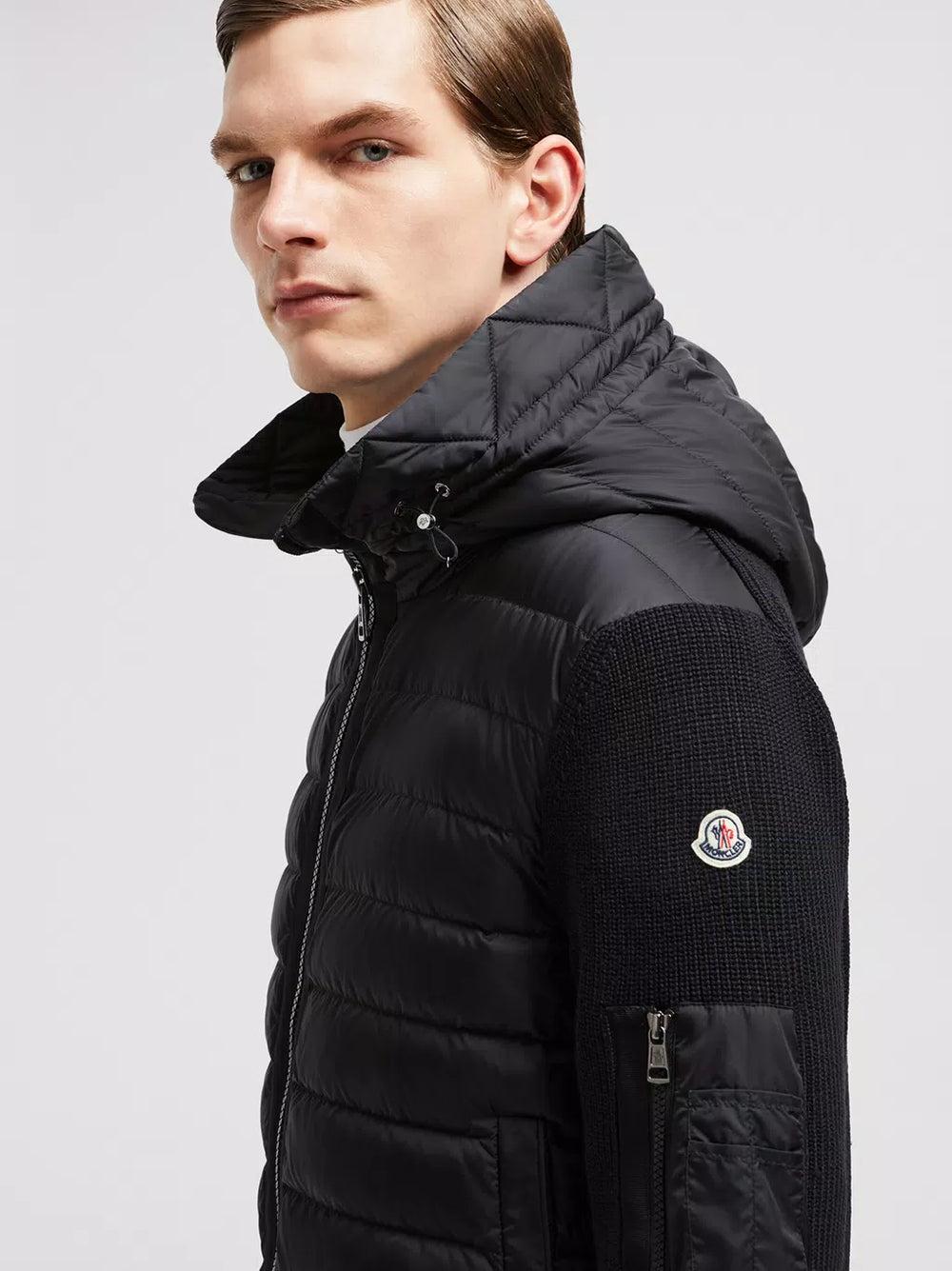 MONCLER Padded Wool Hoodie