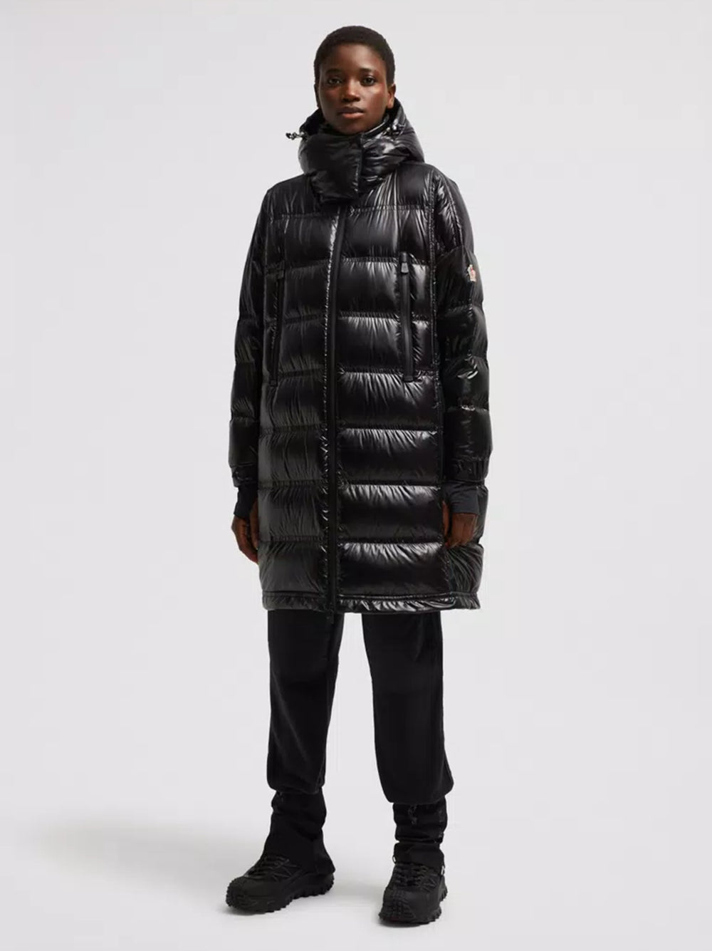 MONCLER Rochelairs Long Down Jacket