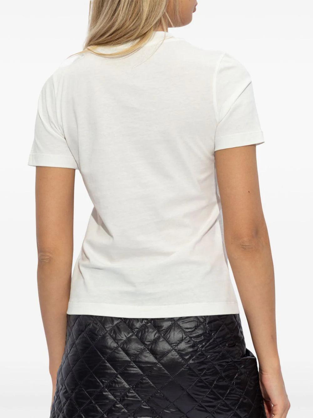 MONCLER T-shirt With Crystal Logo
