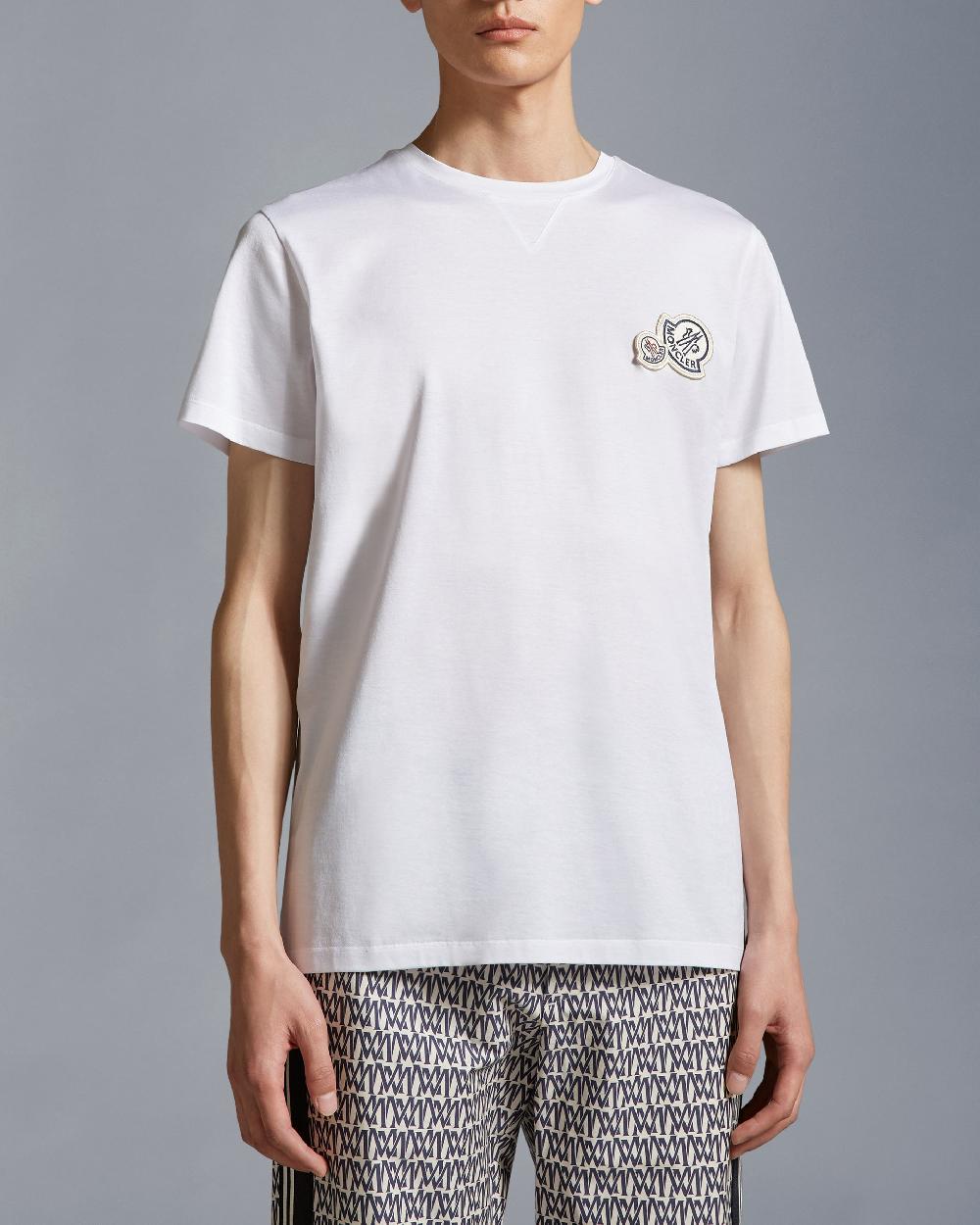 MONCLER T-shirt With Double Logo