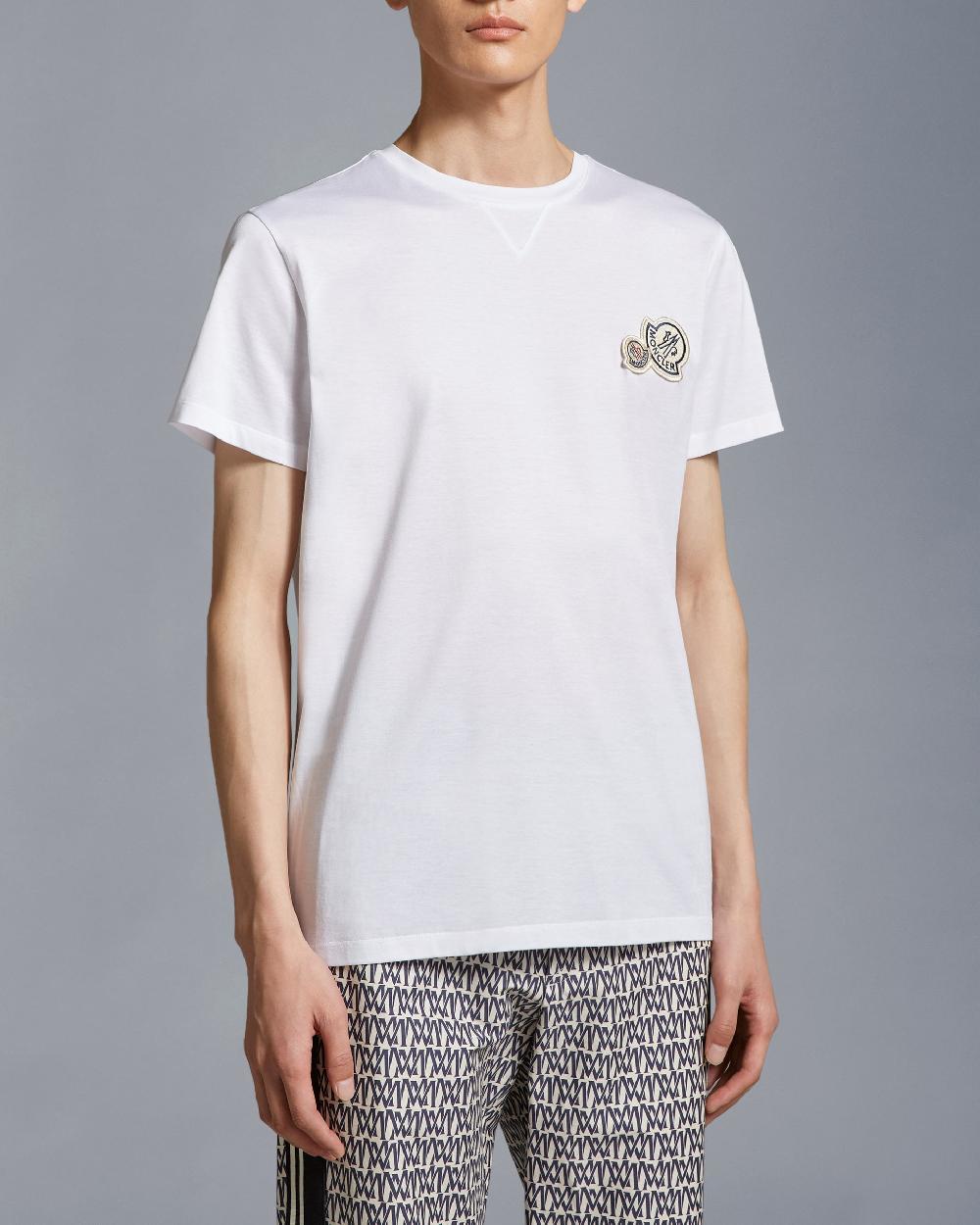 MONCLER T-shirt With Double Logo