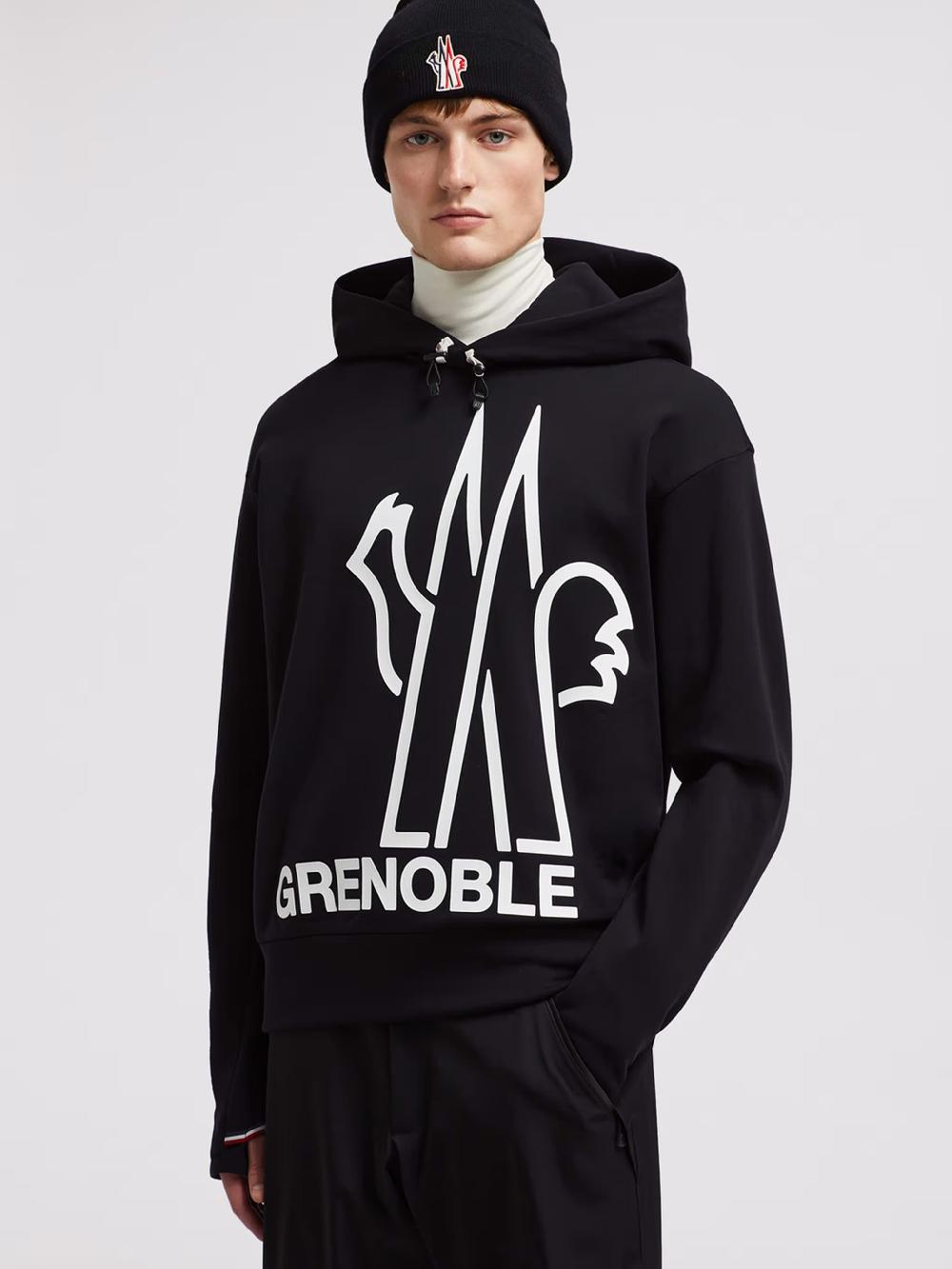 MONCLER Technical Sweater With Hood