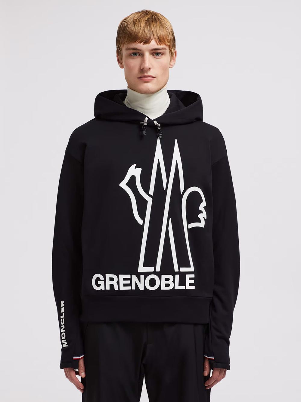 MONCLER Technical Sweater With Hood