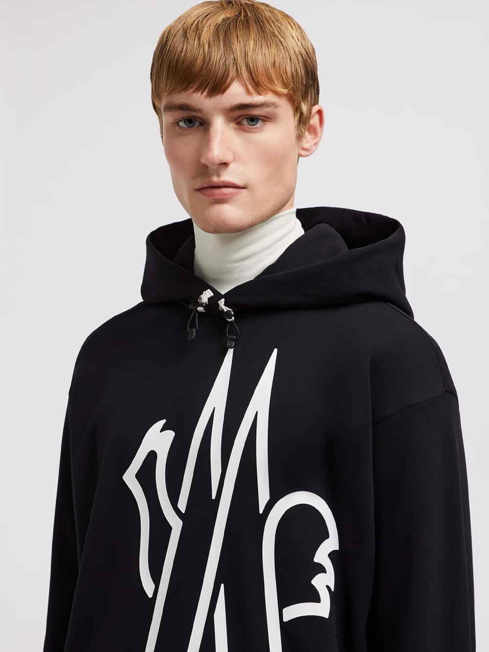 MONCLER Technical Sweater With Hood