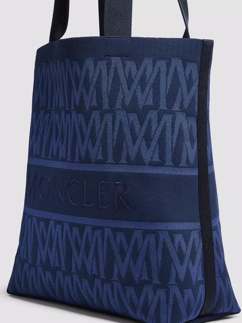 MONCLER Tote Bag With Knit Monogram