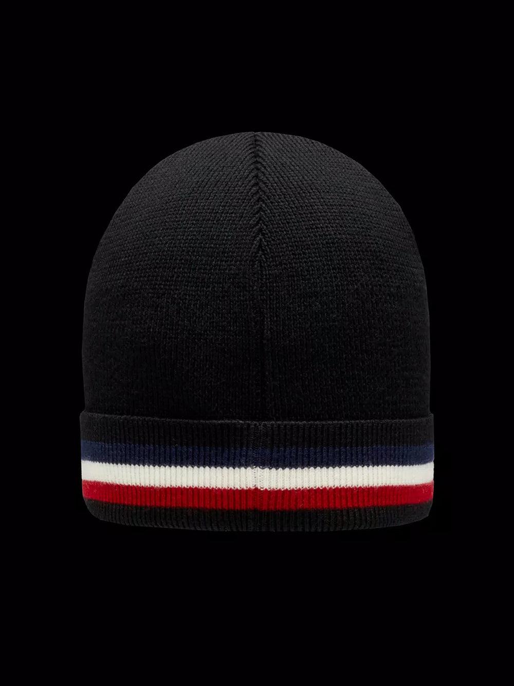 MONCLER Tricolour Beanie