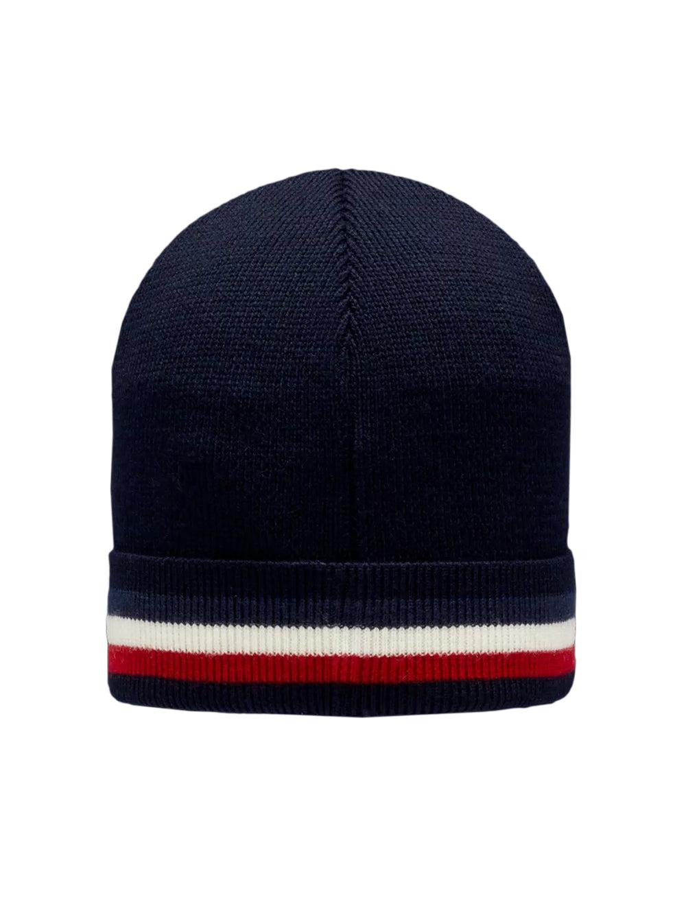 MONCLER Tricolour Beanie