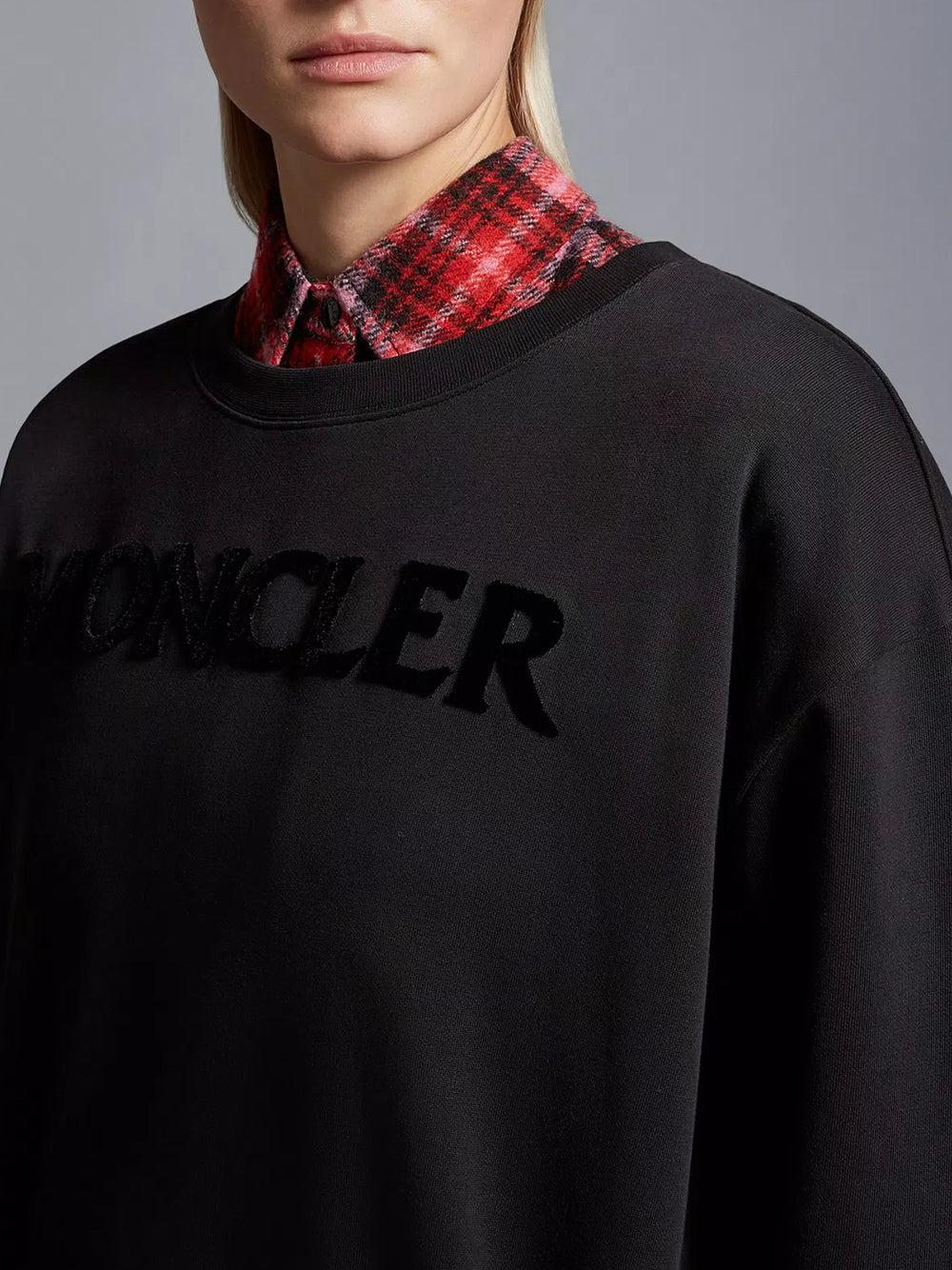 MONCLER Tufted Logo Sweatshirt