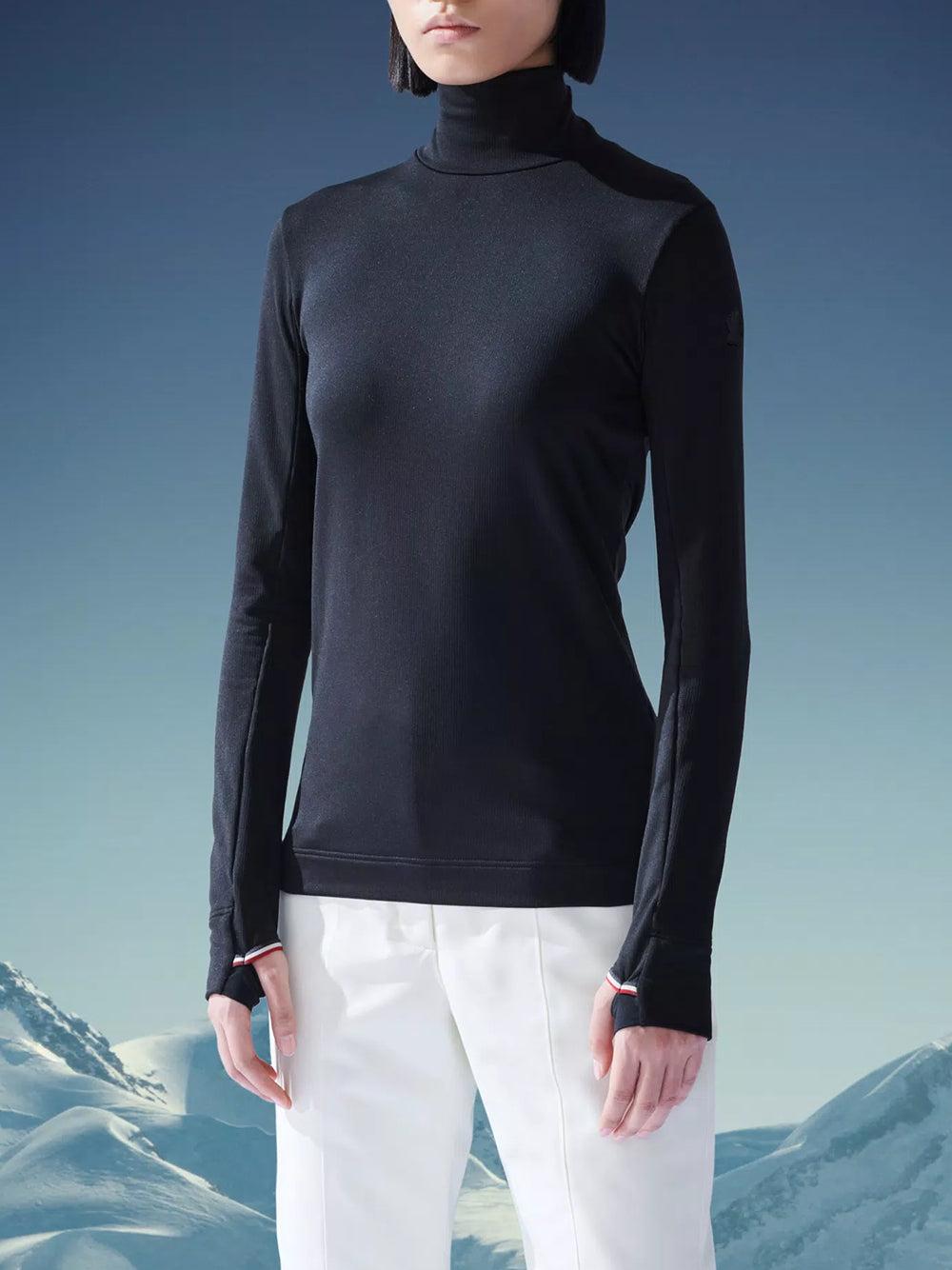 MONCLER Turtleneck In Technical Fabric
