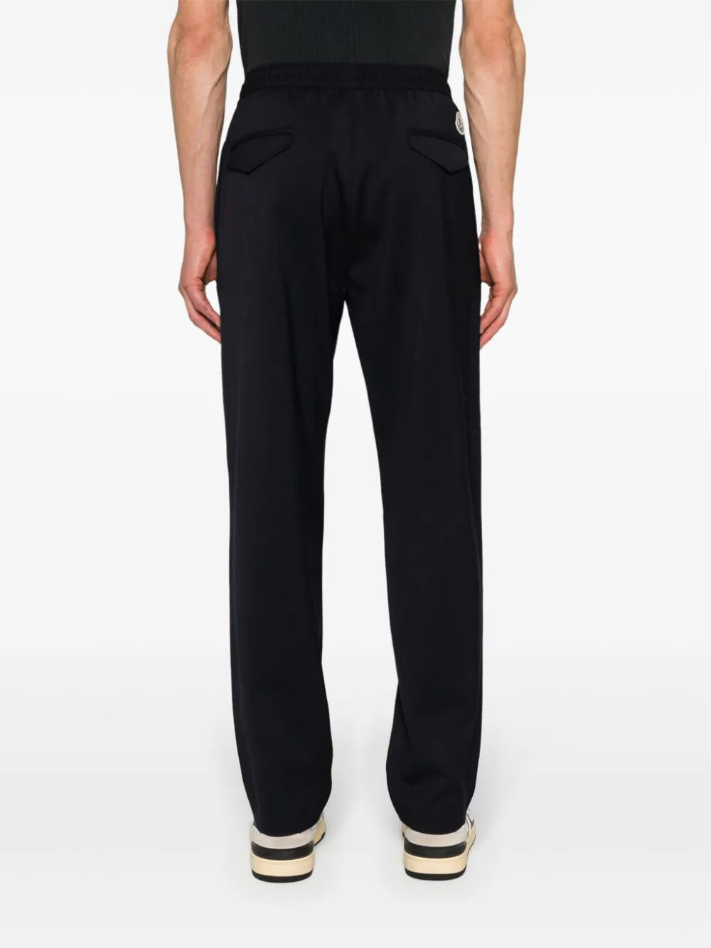 MONCLER Wool Gabardine Jogging Trousers