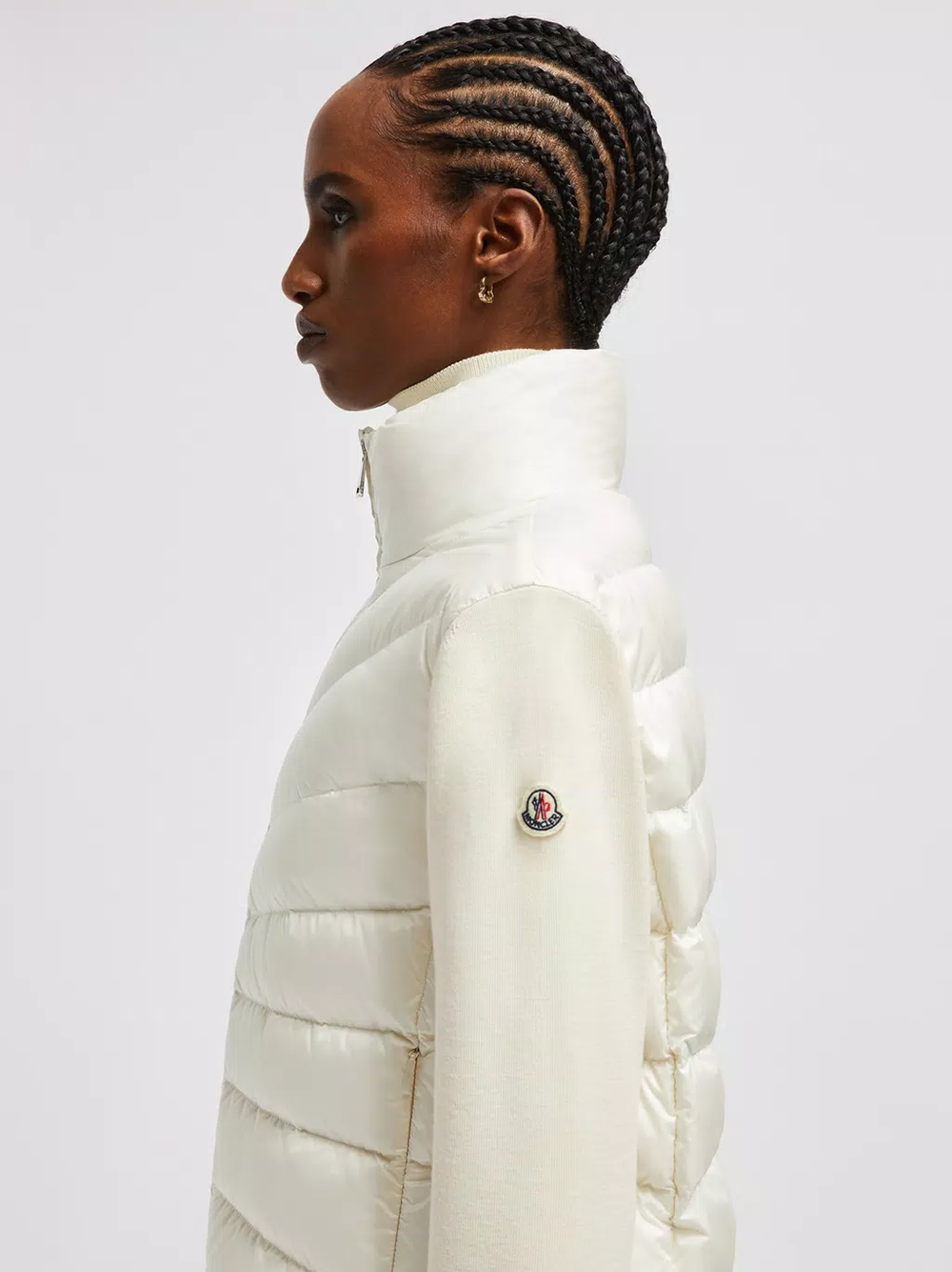 MONCLER Wool Padded Cardigan