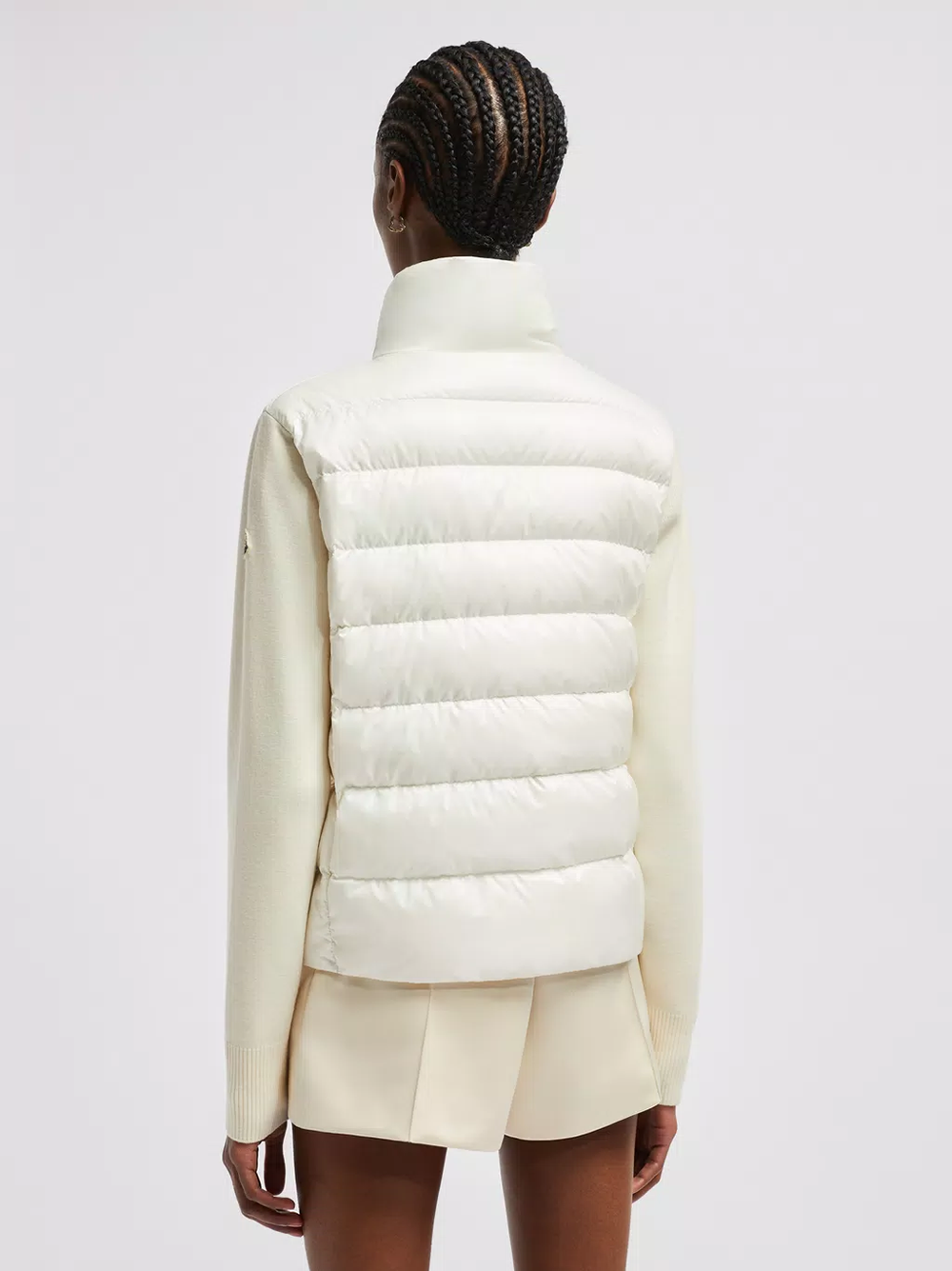 MONCLER Wool Padded Cardigan