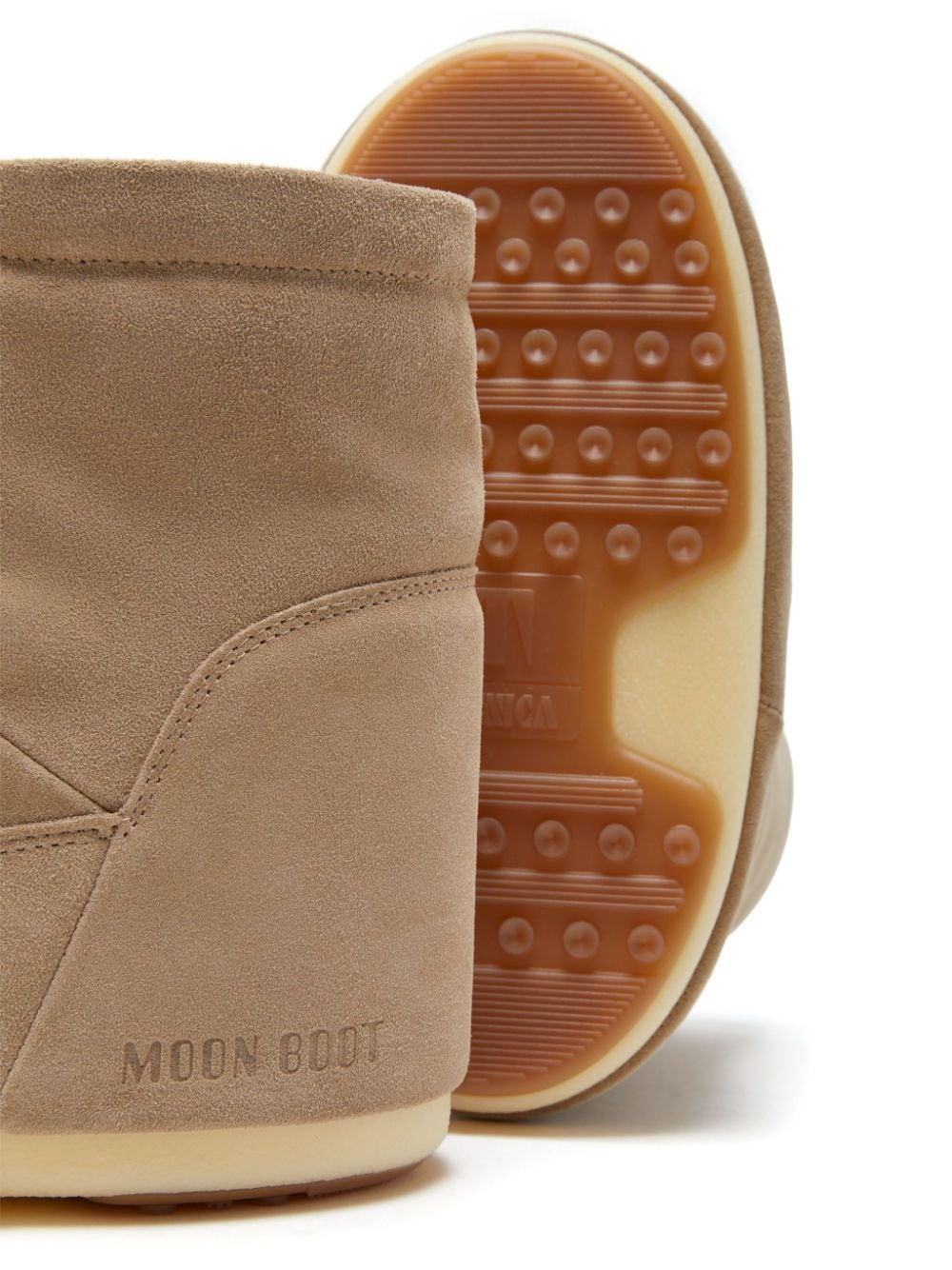 MOON BOOT No Lace Suede Boots