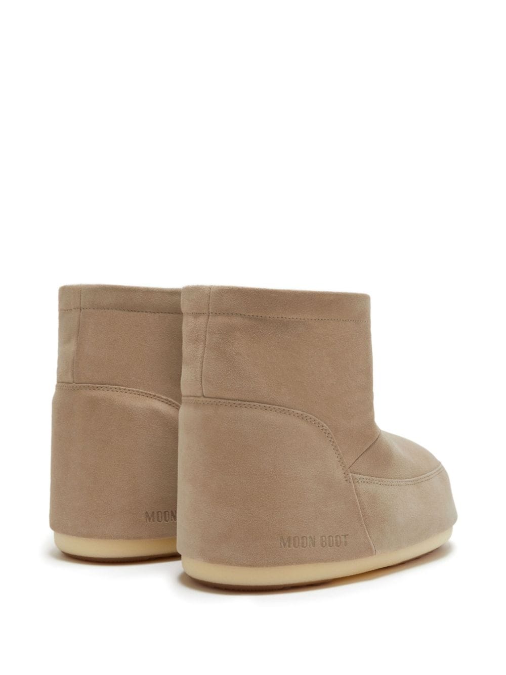 MOON BOOT No Lace Suede Boots