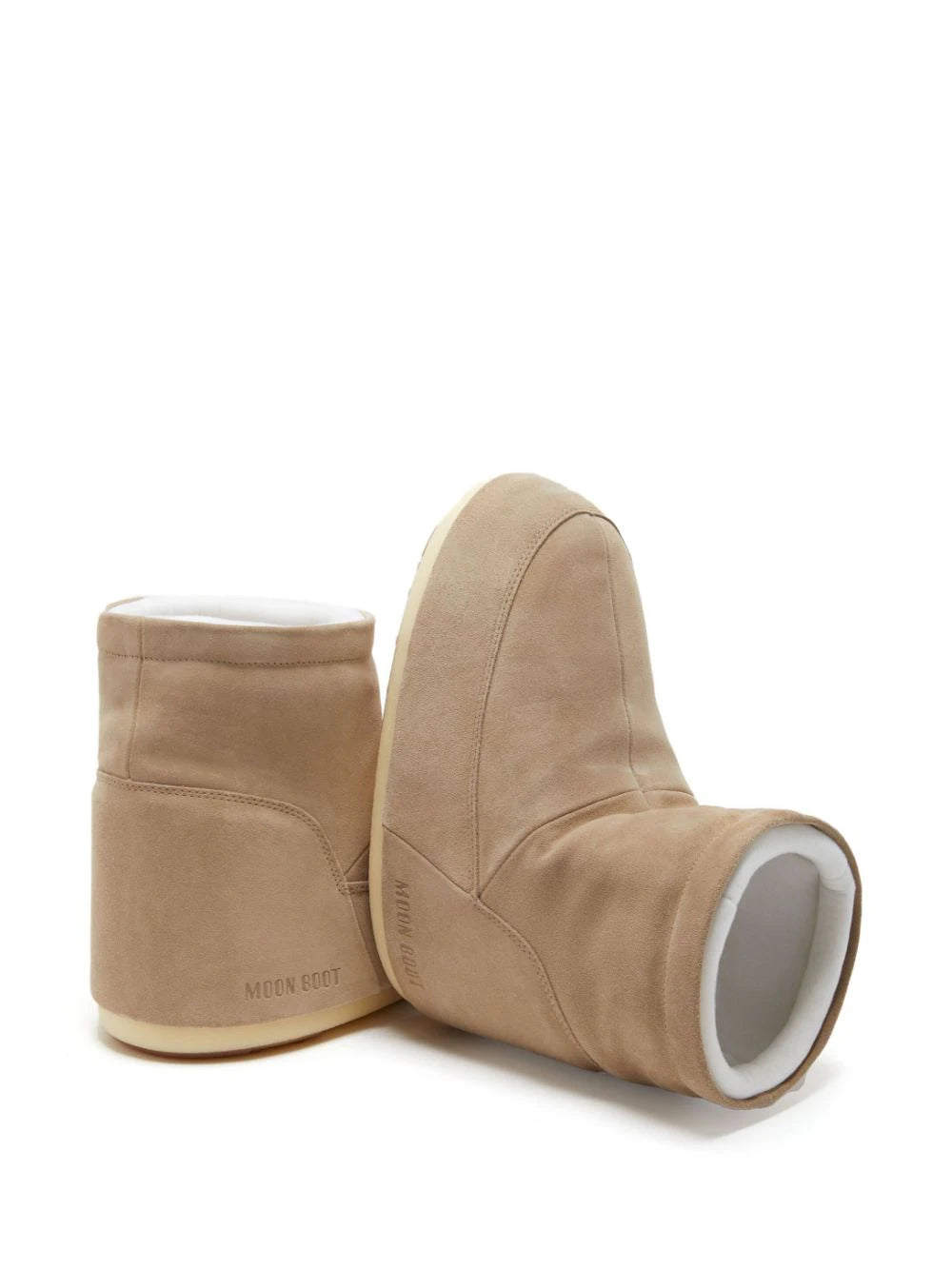MOON BOOT No Lace Suede Boots