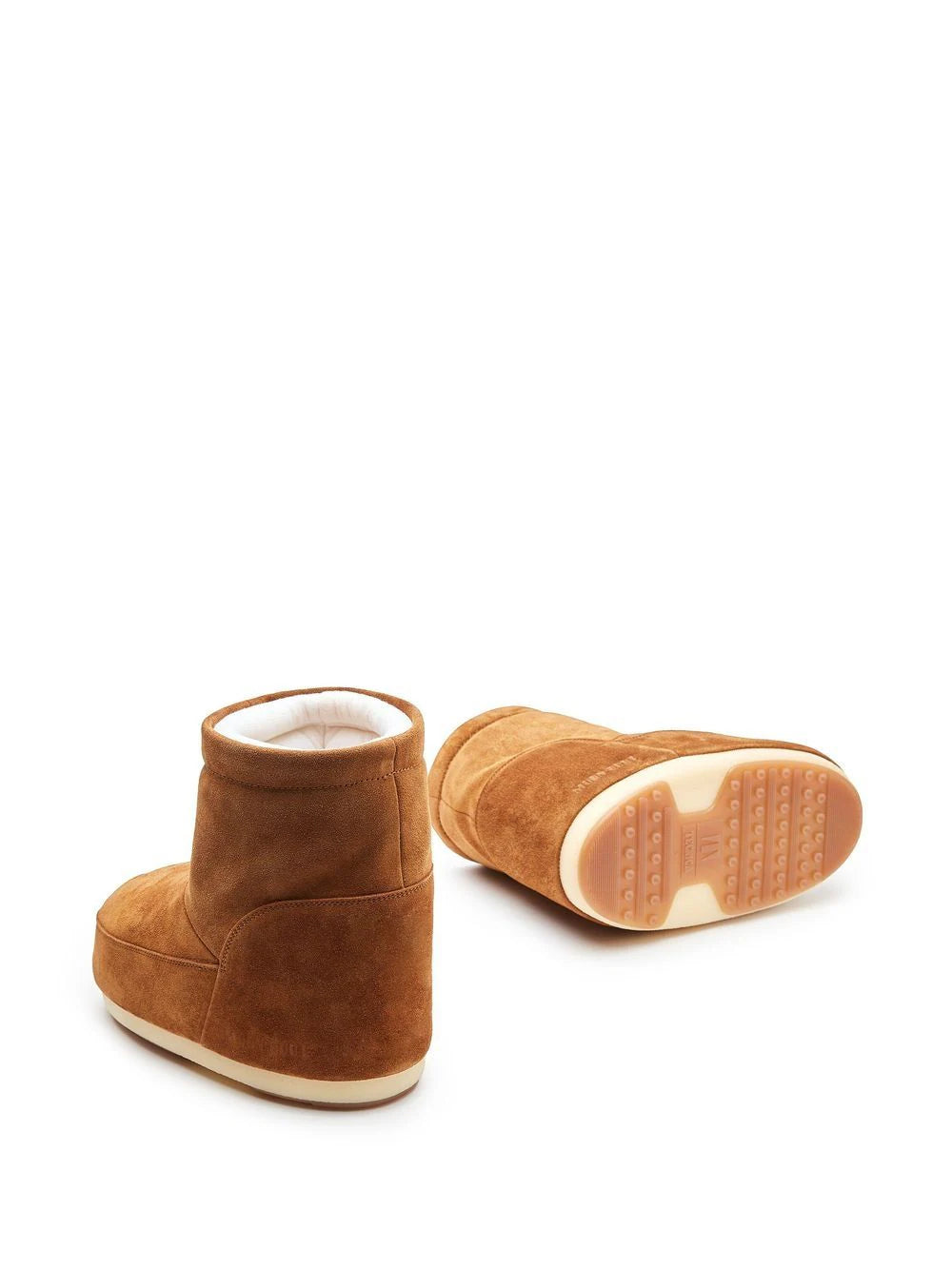 MOON BOOT No Lace Suede Boots