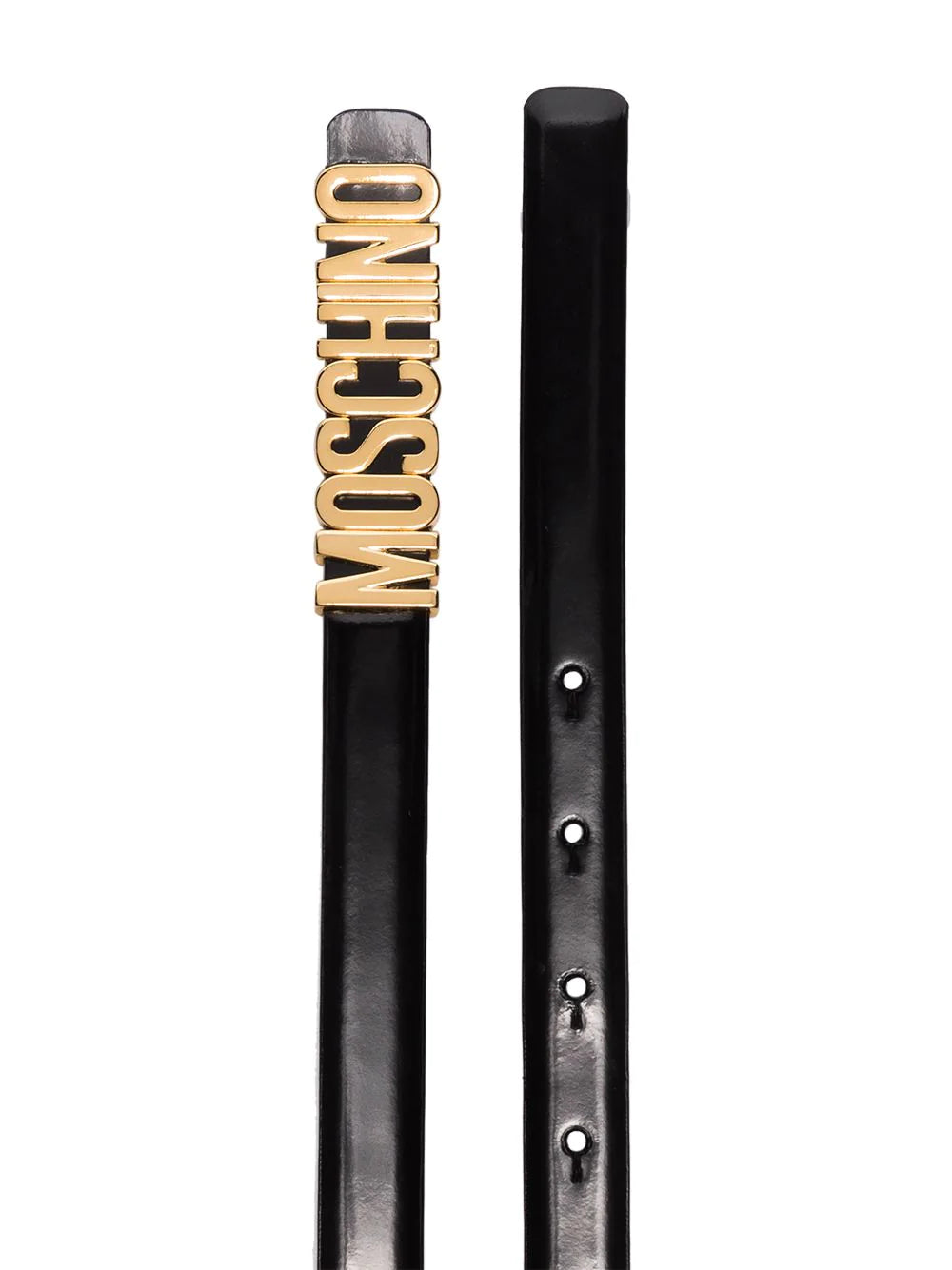 Moschino Belt With Mini Lettering Logo