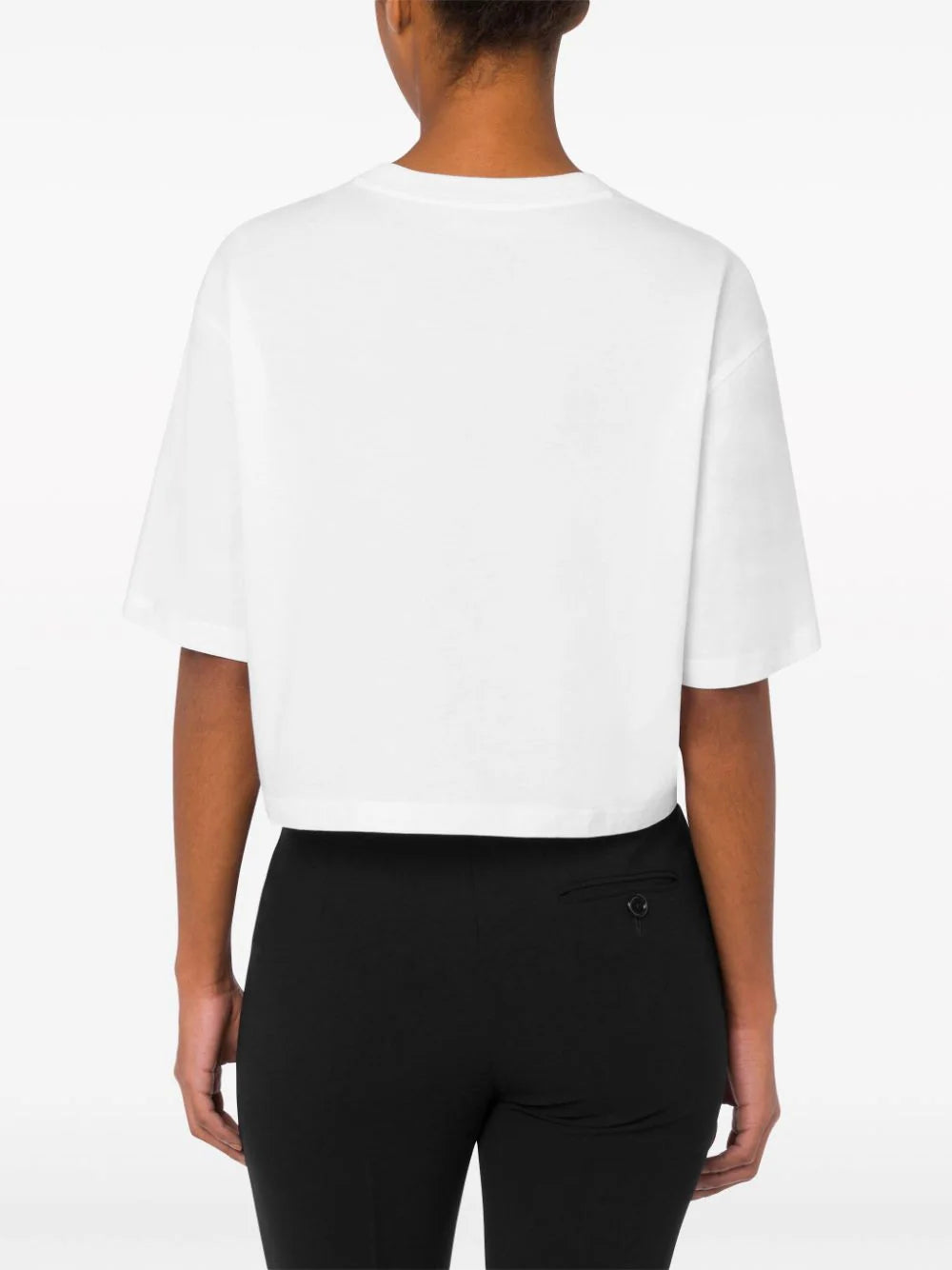Moschino Cropped T-shirt With Print