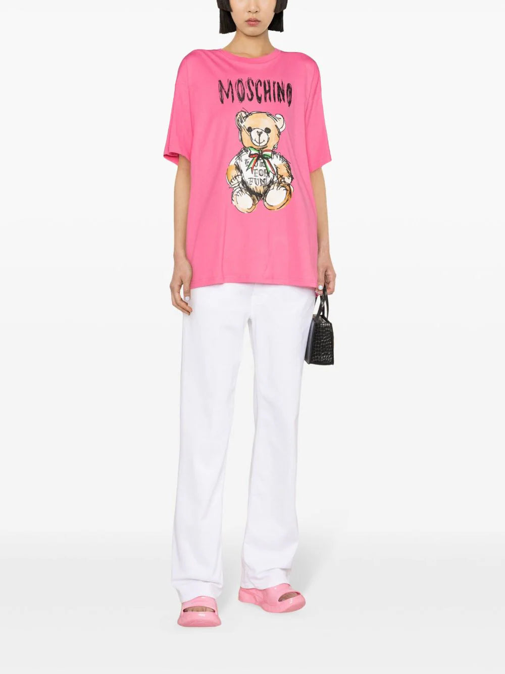 Moschino Drawn Teddy Bear T-shirt