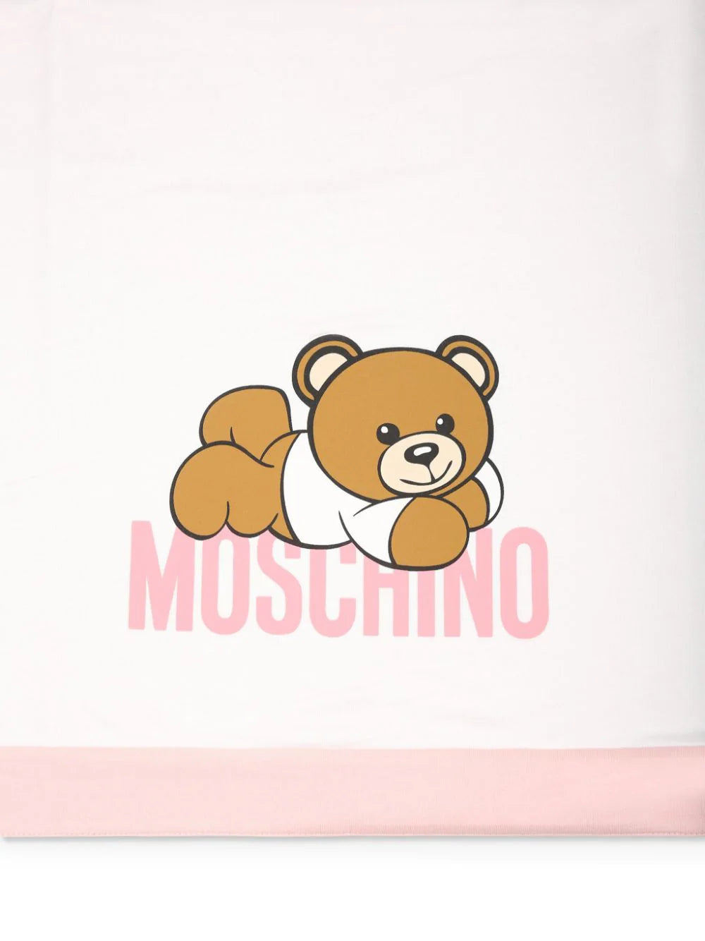 Moschino Kids Blanket With Teddy Bear