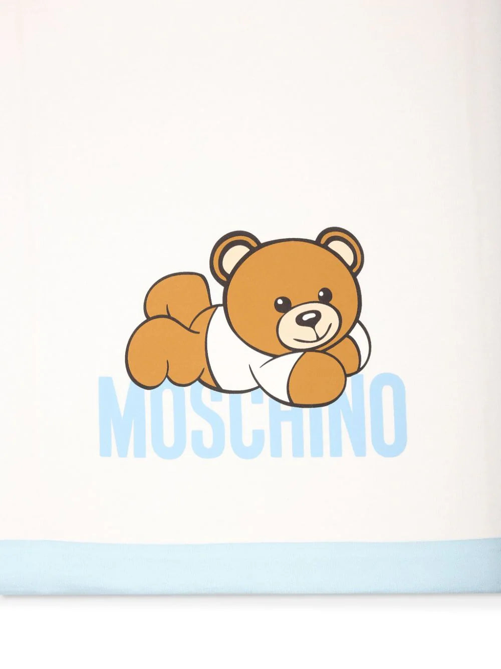 Moschino Kids Blanket With Teddy Bear