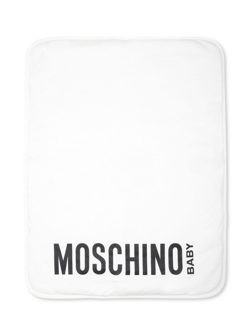 Moschino Kids Changing bag with teddy bear print