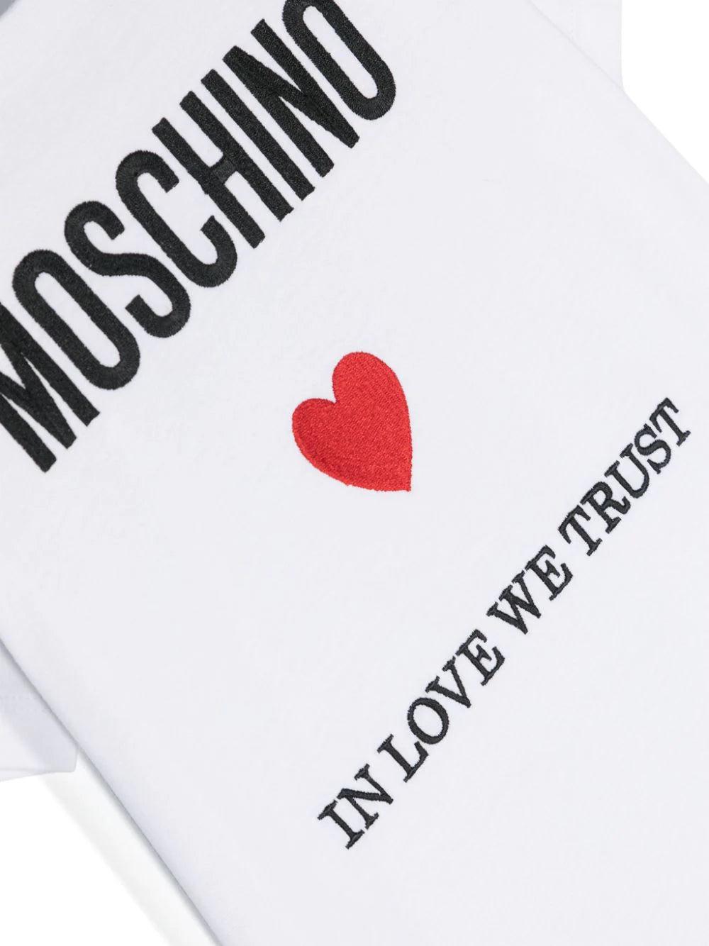 Moschino Kids In Love We Trust T-shirt