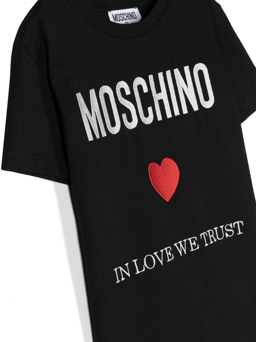 Moschino Kids In Love We Trust T-shirt