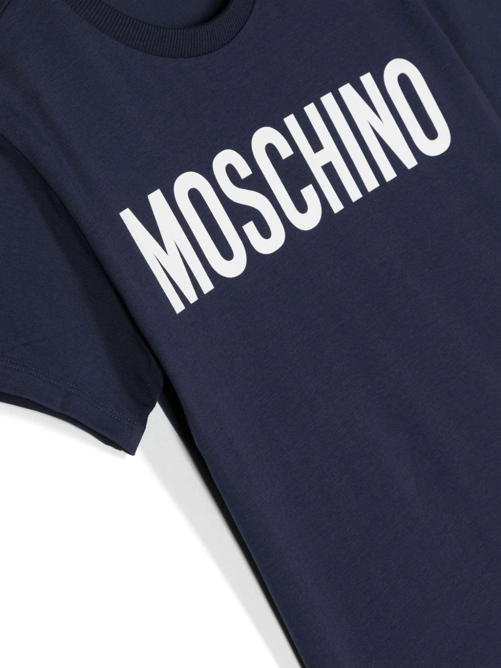 Moschino Kids Logo Print Jersey T-shirt