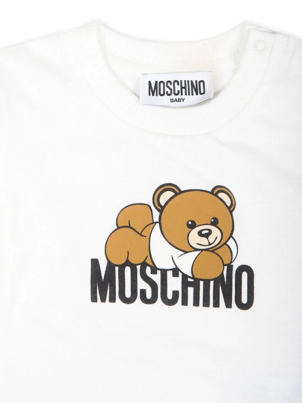 Moschino Kids Long-sleeved T-shirt With Print