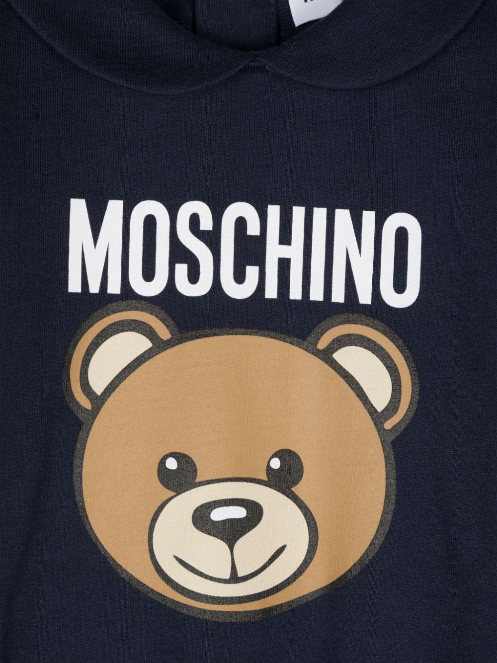 Moschino Kids Onesie Set With Teddy Bear Motif