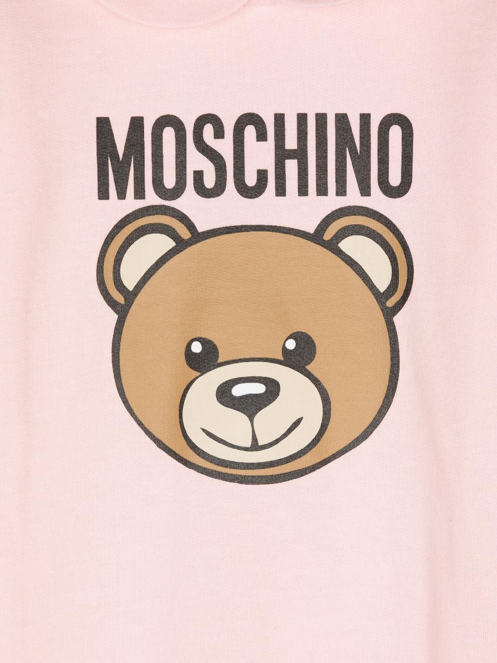 Moschino Kids Onesie Set With Teddy Bear Motif