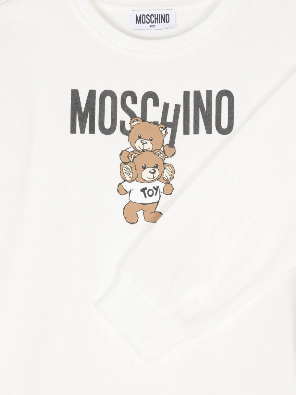 Moschino Kids Sweatshirt Dress With Teddy Bear