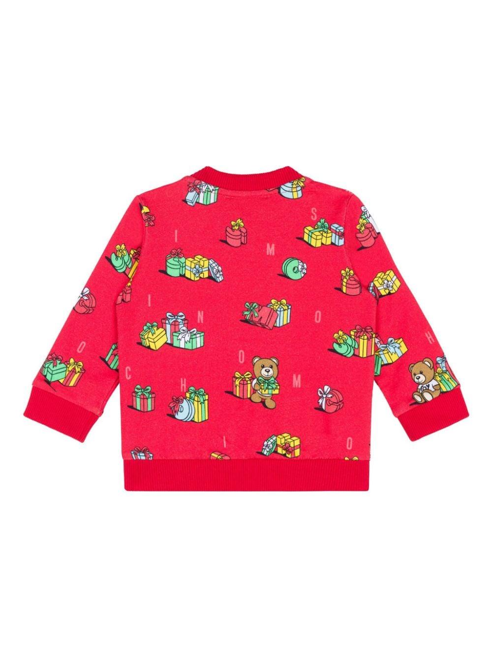 Moschino Kids Sweatshirt With Graphic Print