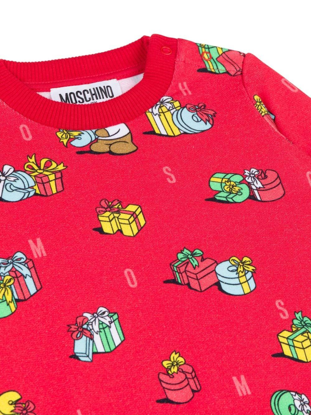 Moschino Kids Sweatshirt With Graphic Print