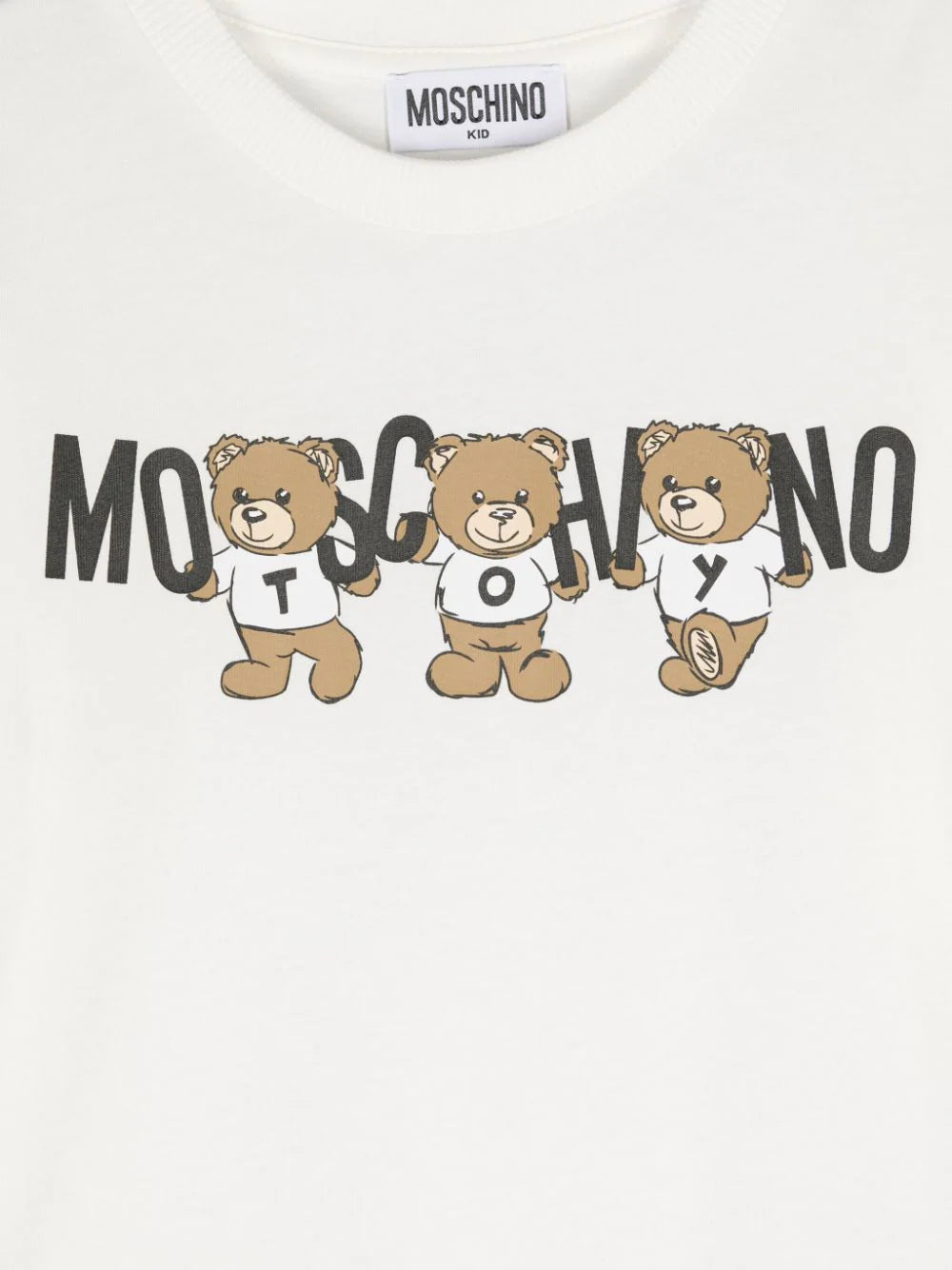 Moschino Kids T-shirt With Teddy Bear Motif