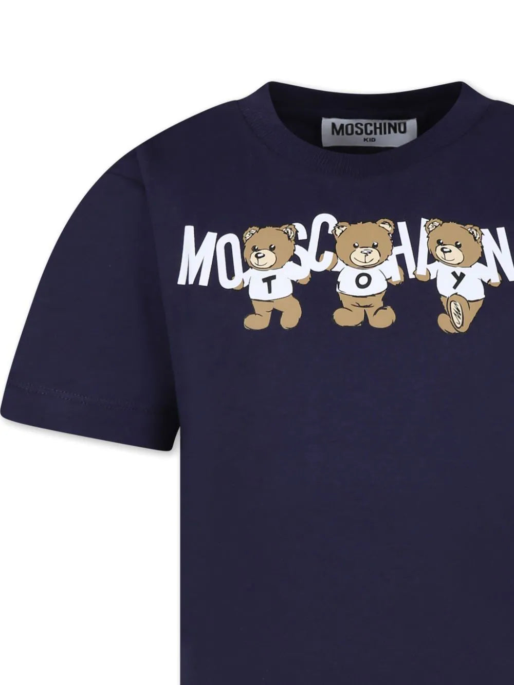 Moschino Kids T-shirt With Teddy Bear Motif