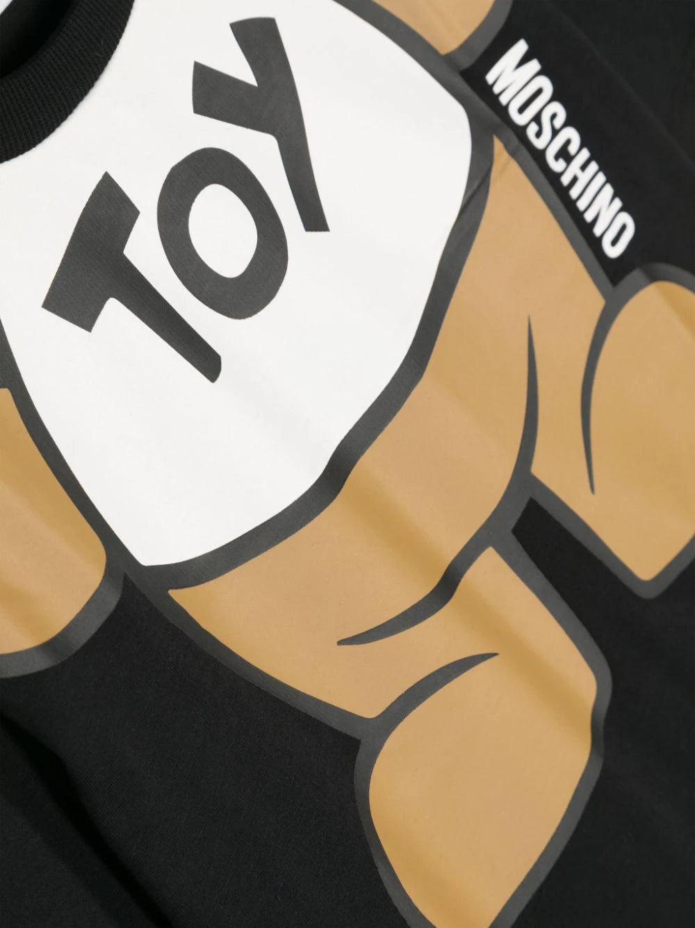 Moschino Kids T-shirt With Teddy Bear Print