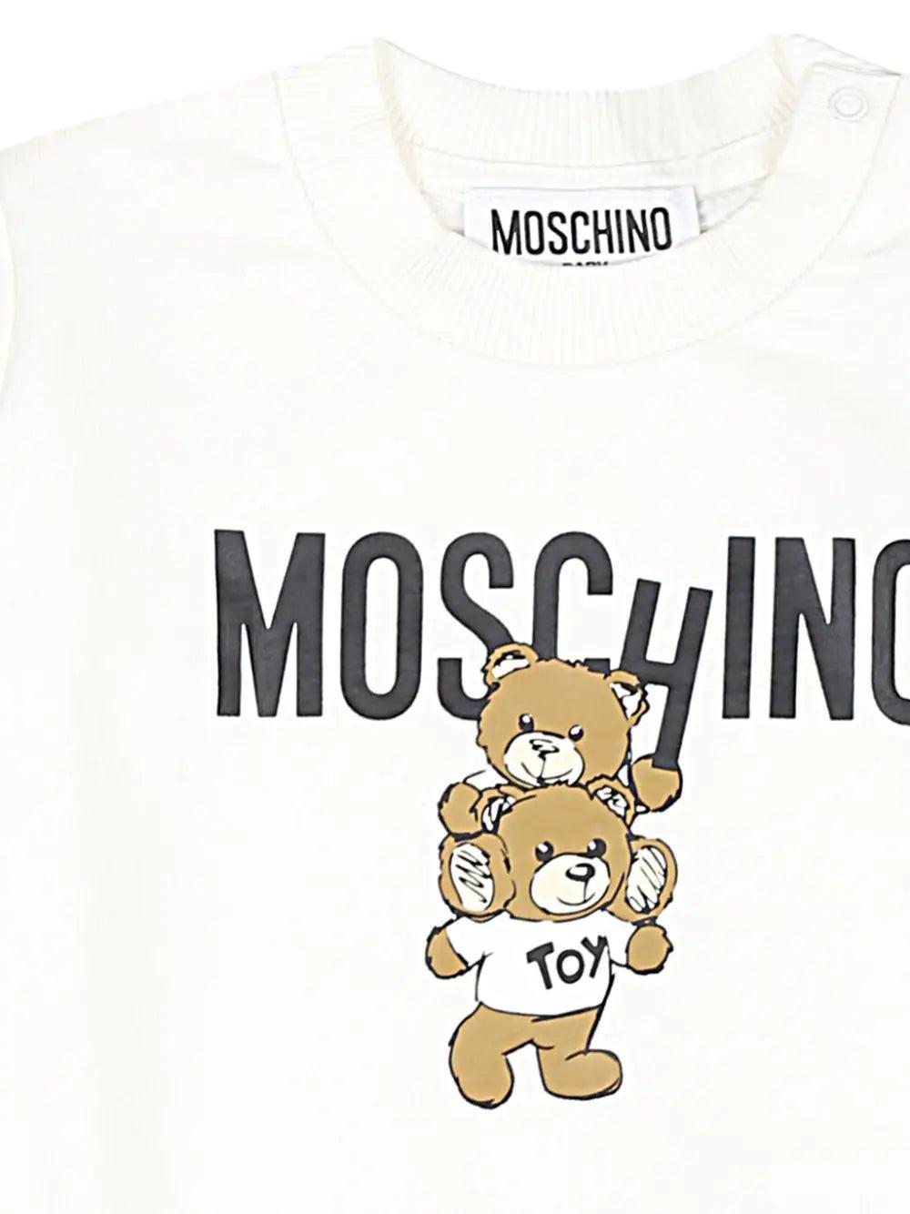 Moschino Kids Teddy Bear Cotton Sweatshirt