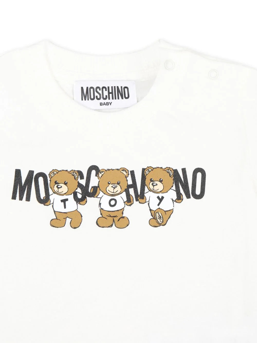 Moschino Kids Teddy Bear Cotton T-shirt