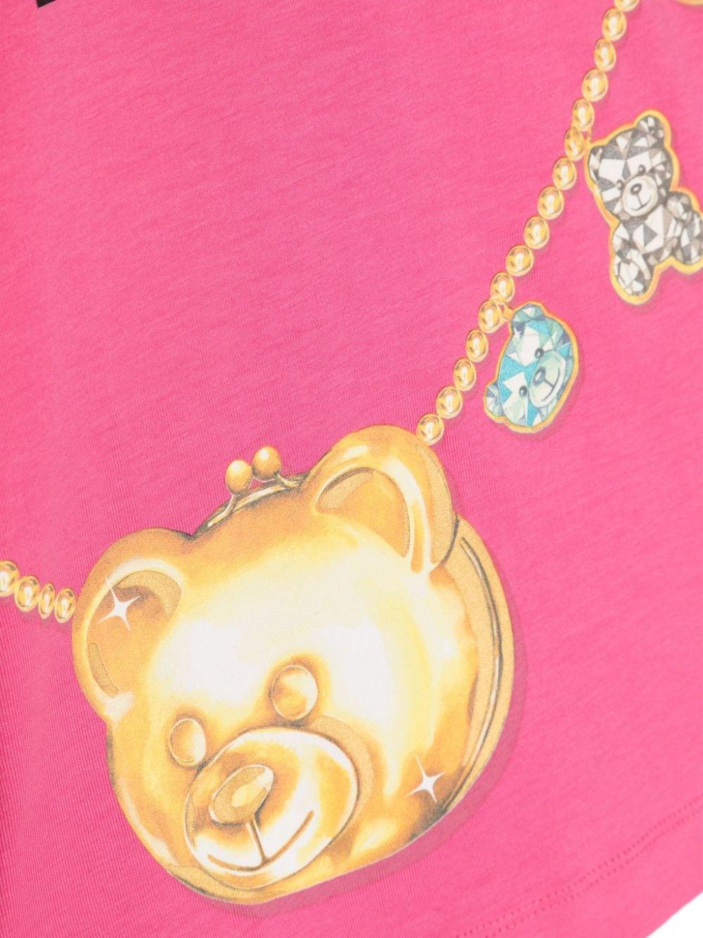 Moschino Kids Teddy Bear T-shirt