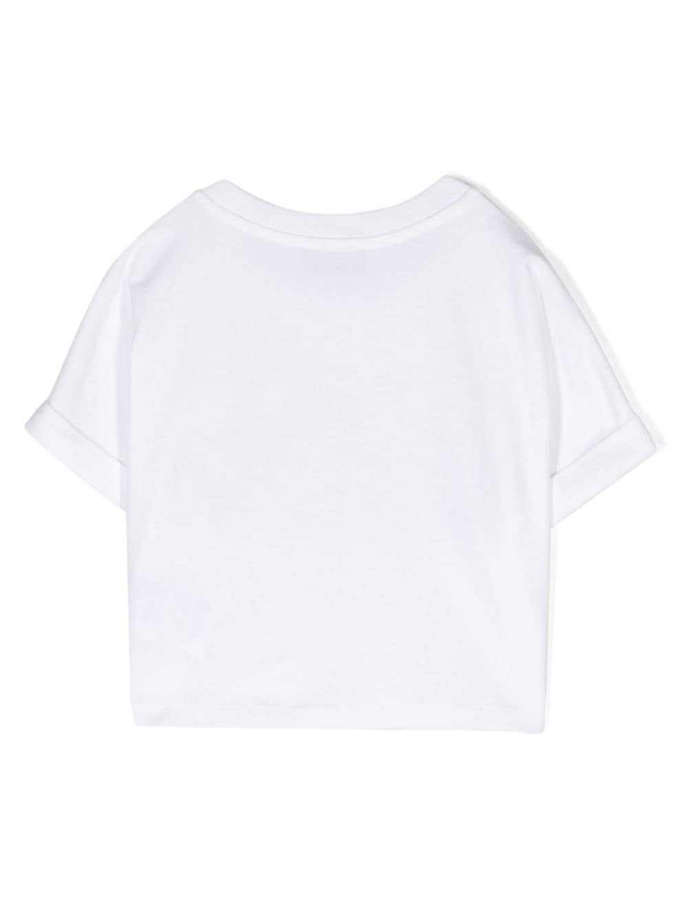 Moschino Kids Teddy Logo T-shirt