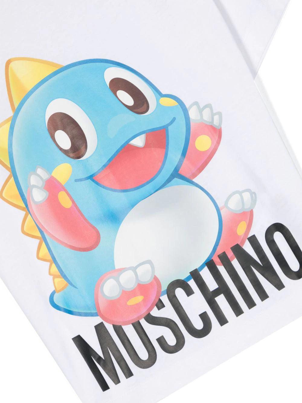 Moschino Kids Teddy Logo T-shirt