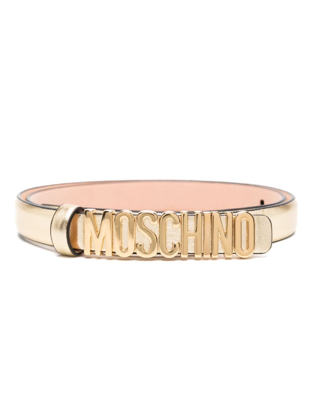 Moschino Lettering Logo Belt