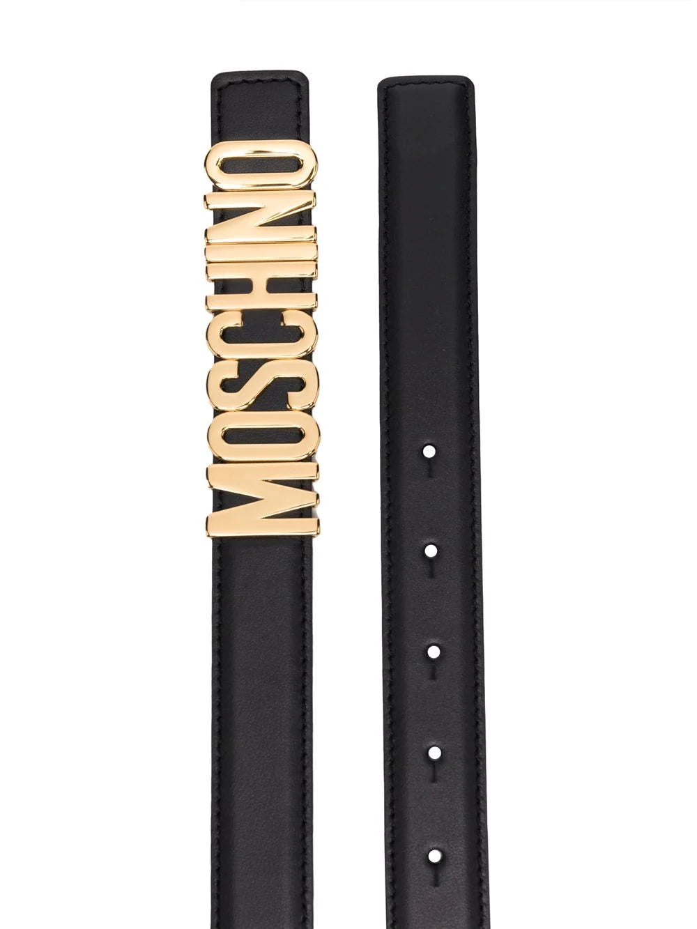 Moschino Lettering Logo Belt