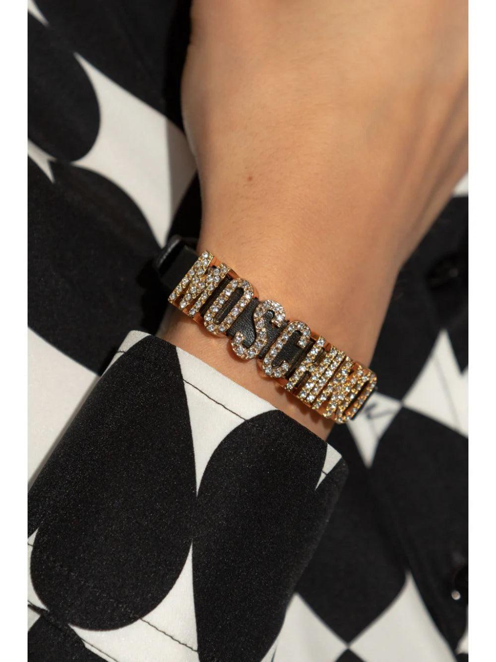 Moschino Lettering Logo Bracelet