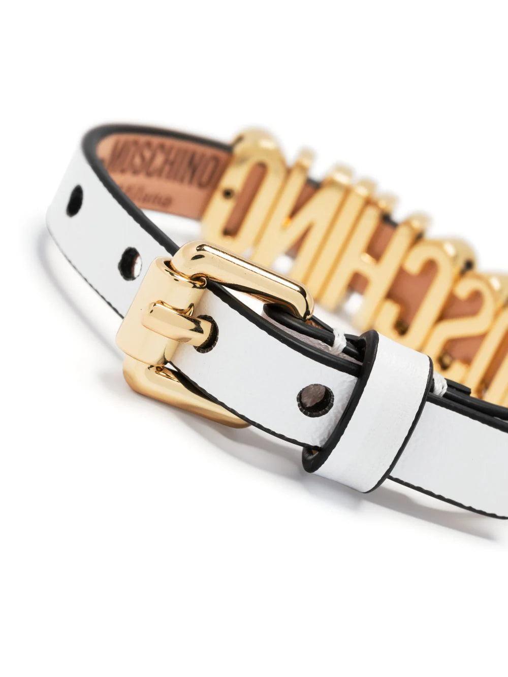 Moschino Lettering Logo Bracelet