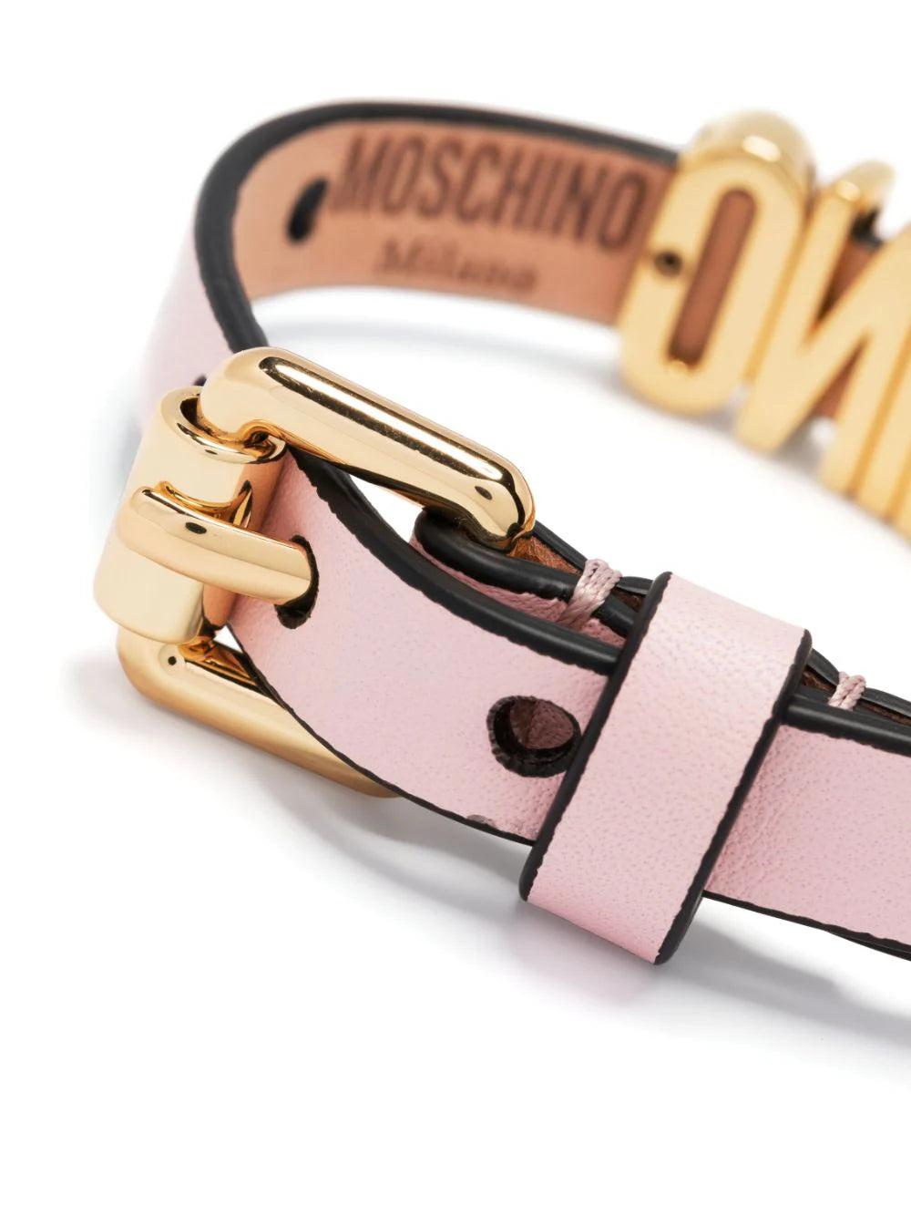 Moschino Lettering Logo Bracelet