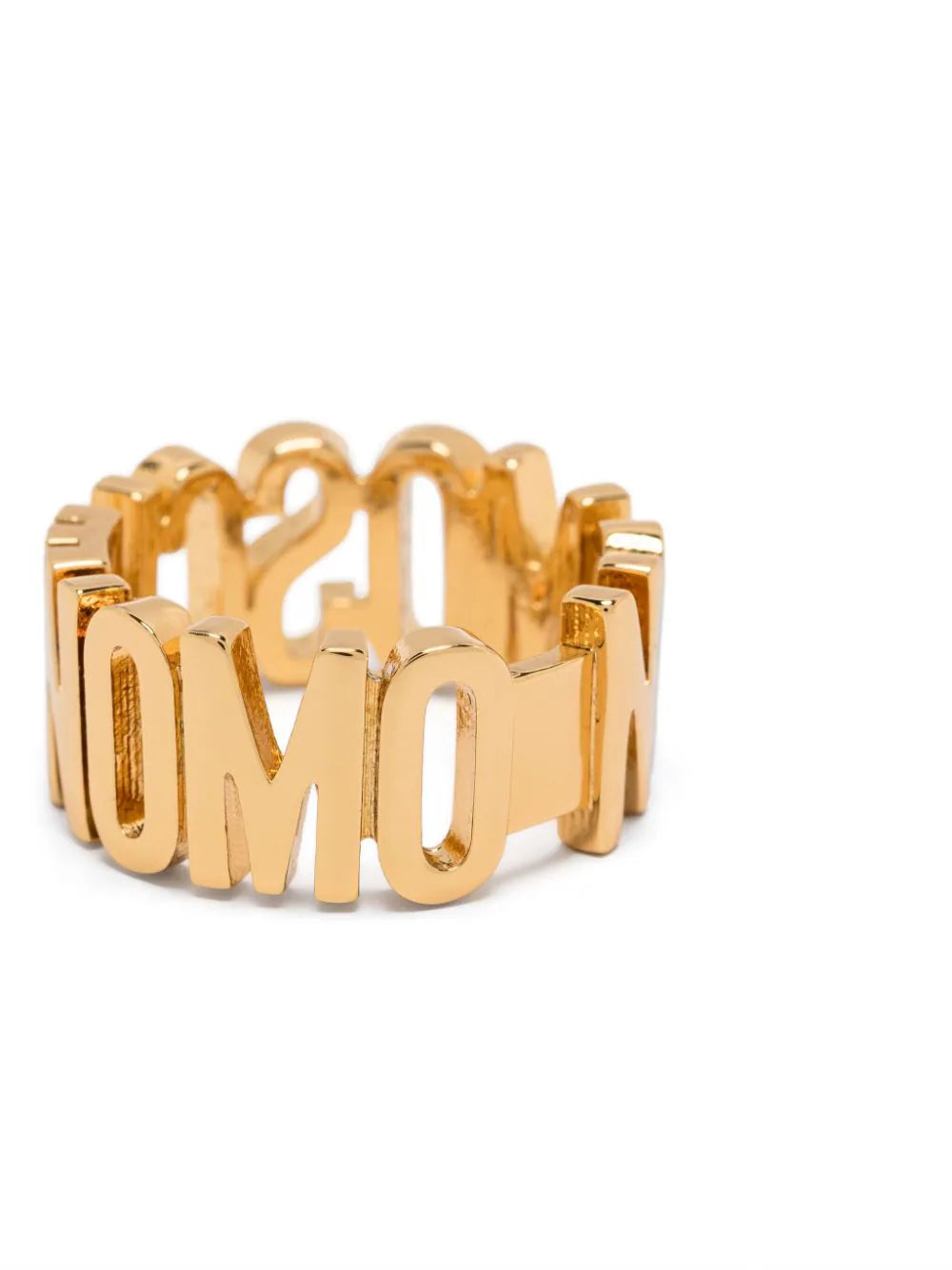 Moschino Lettering Logo Ring